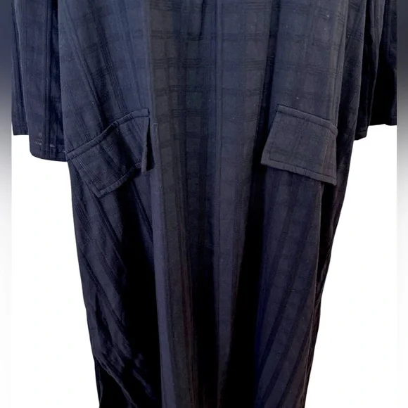 Pomander Place Black Carolina Caftan Cover Up Dress size S